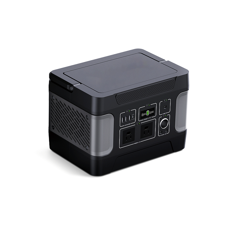 600W termoturisk solcellegenerator for nødlading